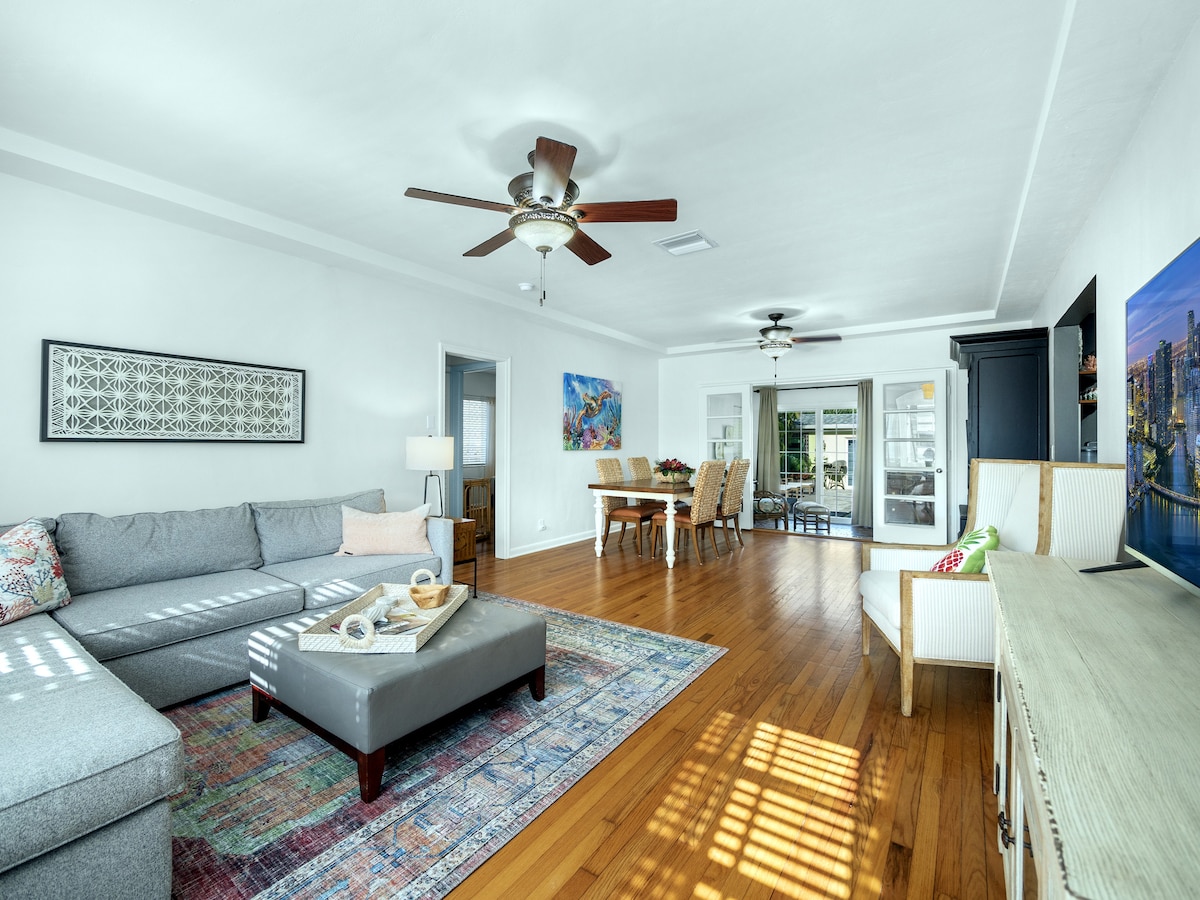 Popular Airbnb listing: Modern Coastal Home w/Pool Near Beach & Golfing in Lake Worth Beach