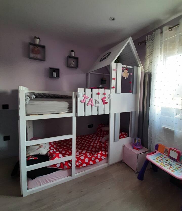 camera per bambini o adolescenti
2 lits semplice 90*190 cm