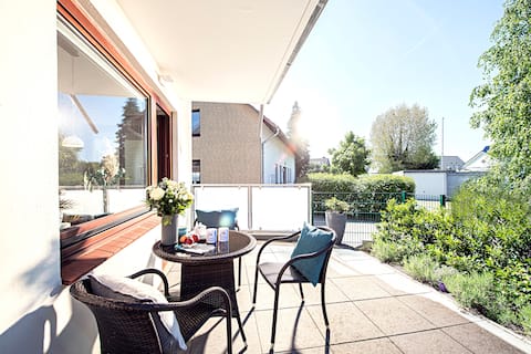 free Beachkorb: strandnah + Terrasse + Parkpl.