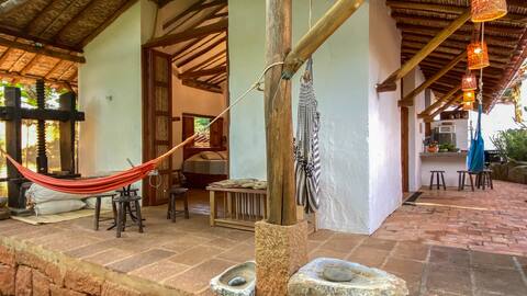 El Paraiso House-Wall (neighbor to El Paraiso House)