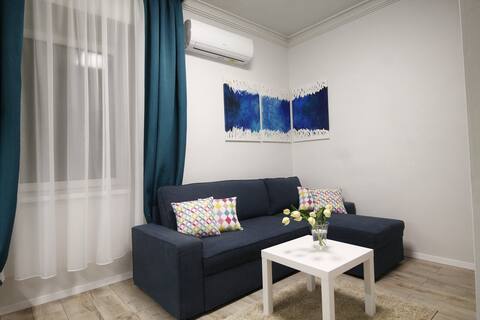Downtown nearby studio apartment, with yard parking