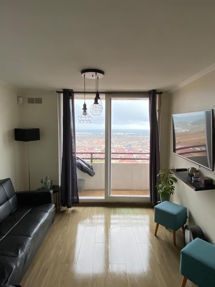 Modern 1b/1b With Terrace And Panoramic View - La Serena