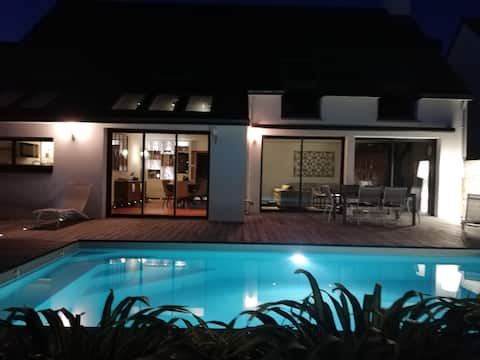 Nice house with pool.