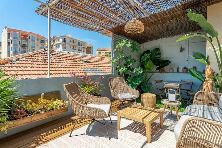 Appartement De Charme 100m2 Avec Deux Terrasses ! - 尼斯