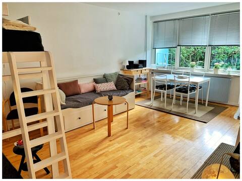 Small cozy 1-bedroom apartment with terrace