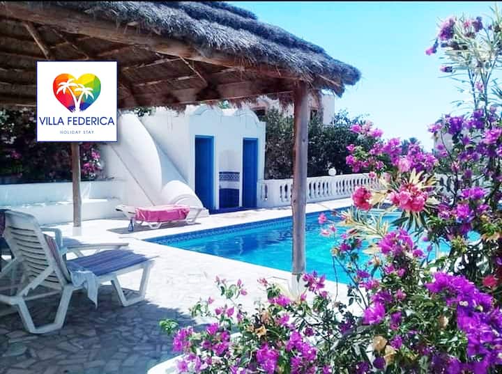Villa Federica Holiday Stay à 5 Min. Plage De Yati - Djerba