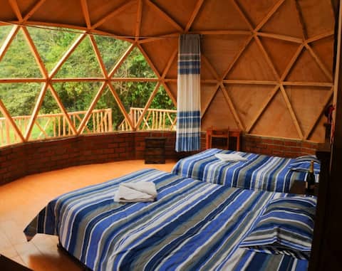 Dome accommodation in Salkantay