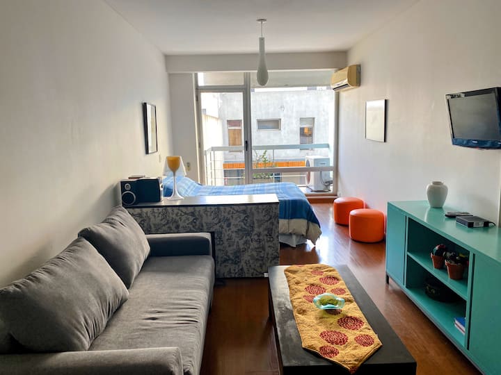 Studio apartment in Villa Crespo near Movistar Arena