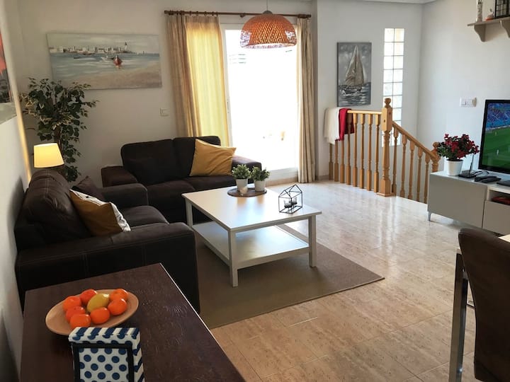 Casa Con Gran Terraza Y Piscina R110 By Novadesta - Santa Pola