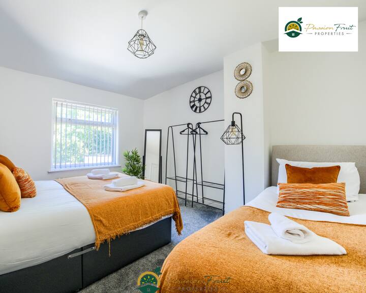 Spálňa v hoteli Passionfruitproperties Short umožňuje ubytovanie so servisom