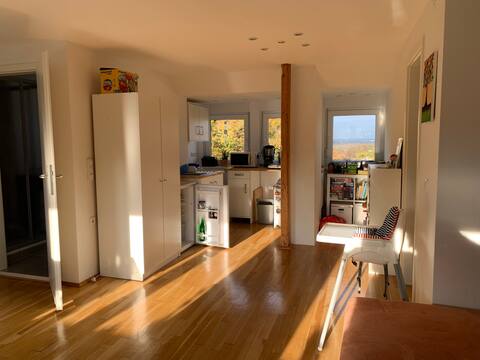 Beautiful DG apartment with views over the Ruhr area