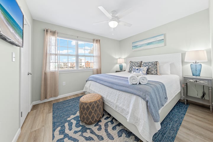 Vitambaa safi na mandhari nzuri!