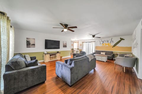 CrashPad Beach Bomb 2 Kings 3 BR 11 Min to Beach