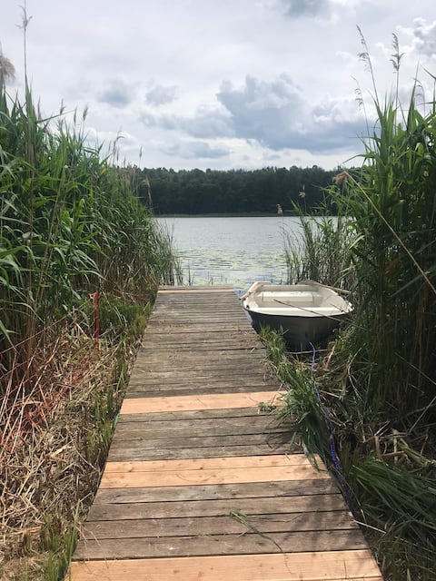 Idyllic house on the Rheinsberg Lake District