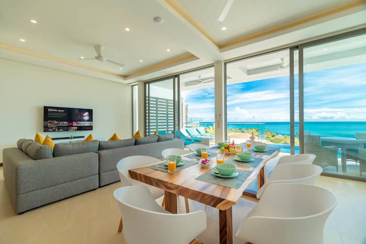 Coral Beauty Villa (4 Br, Pool, Walk To Beach) - Koh Samui