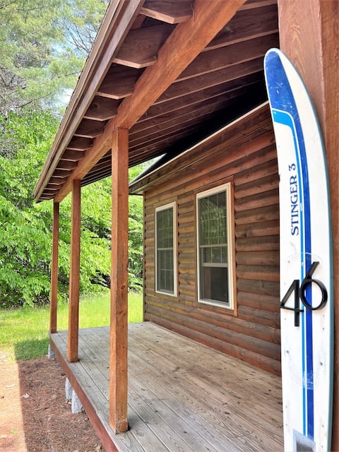 Cabin Between 2 Lakes- Private Beach - Pleasant Mt