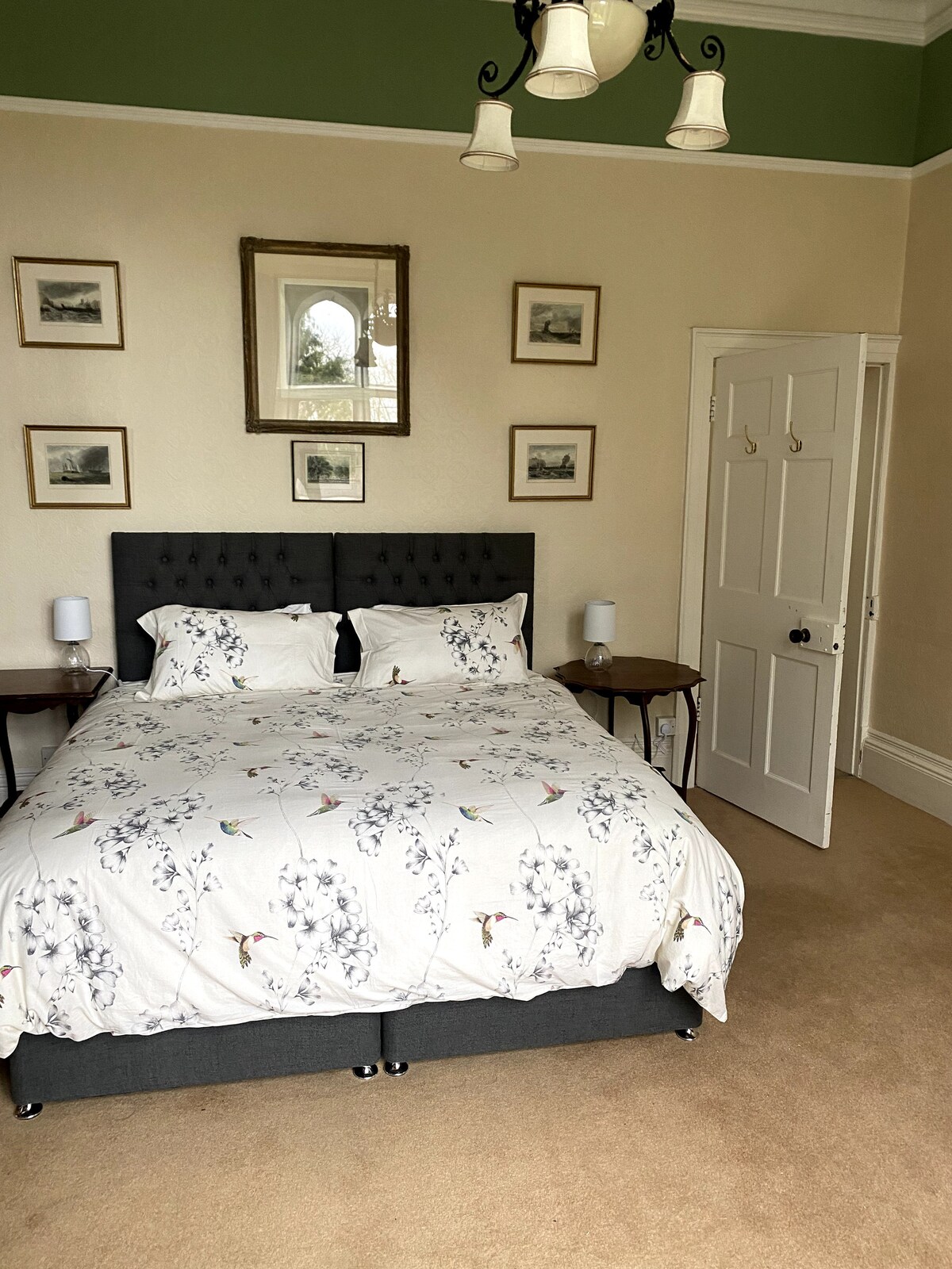 Bedroom two super king - zip and link bed - so can be made up as two singles