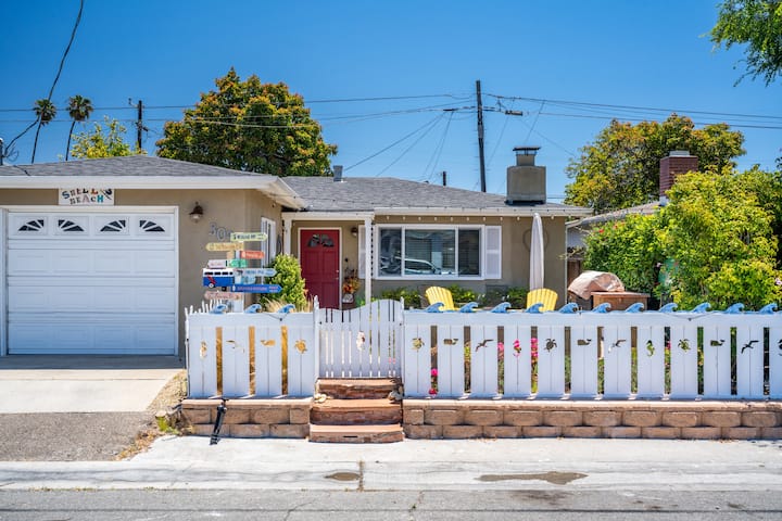 Charming Shell Beach Cottage W/ Ac -2 Min To Beach - Pismo Beach, CA