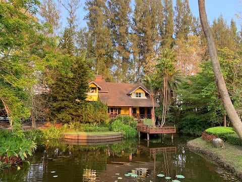 Nice and cozy villa embraced with the nature