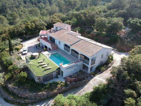 Sublime Mas SPA/POOL superb view 24 beds