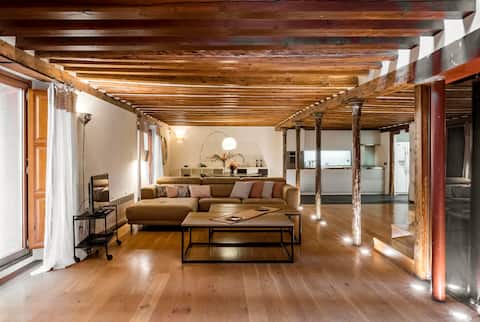 Successful Airbnb property: Elegant apartment in Palacio Latina. in Centro
