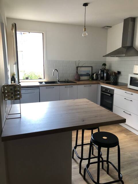 Apartment in La Chatre, country of George Sand!