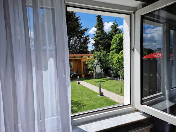 Beautiful guest house with terrace, garden, parking