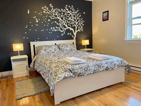 Cozy bright 3-bedroom home in the Saint John area