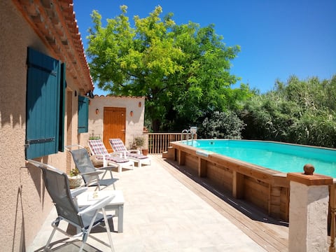Olive View 
1 bedroom apartment with private pool