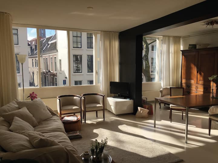 Sunny apartment with roof terrace Utrecht centre