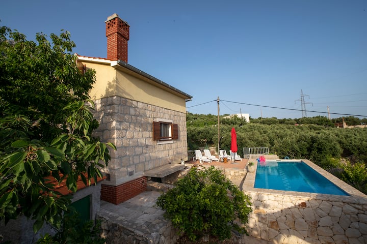 Hill Pool House, Kaštel Kambelovac Retreat - Split