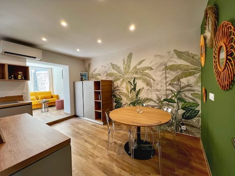 Toulon Mourillon: T2 garden, 400m from the beach