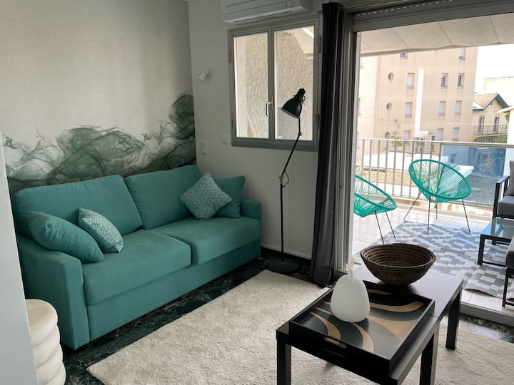 Grand Appart 117m2 Climatisé Vue Port Mer Terrasse - Palavas-les-Flots