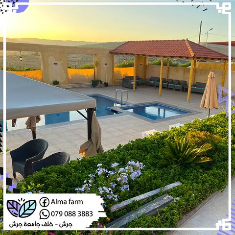 Farm stay with pool