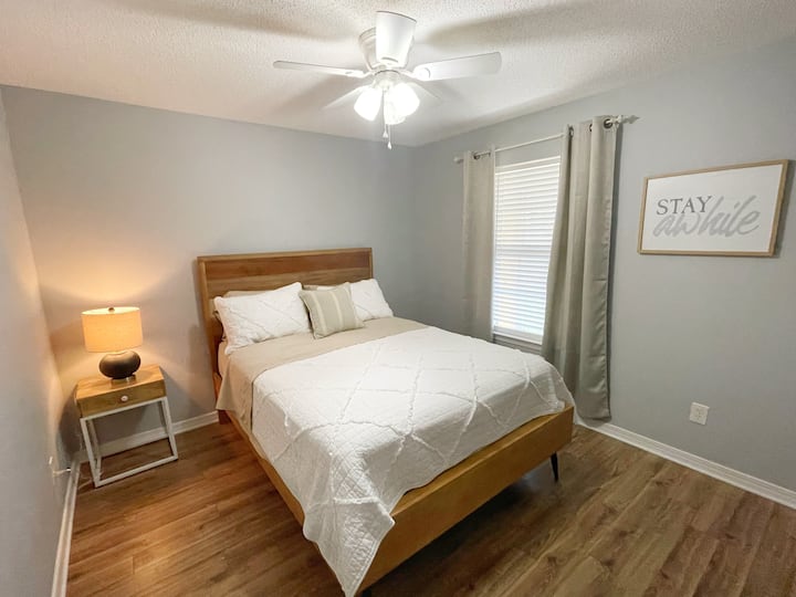Stay Awhile in our Queen Size Guest Room