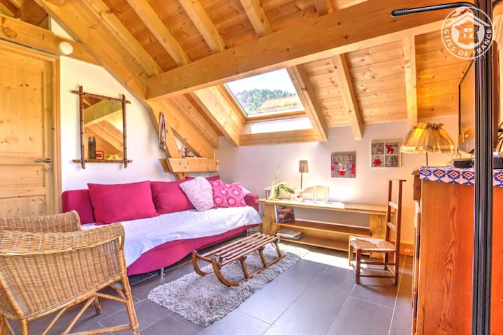 Le Nordique - Gîte De Charme Dans Chalet - La Féclaz