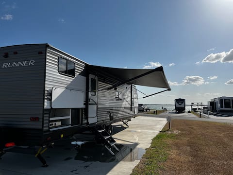 Spacious RV with Water View Lot 146