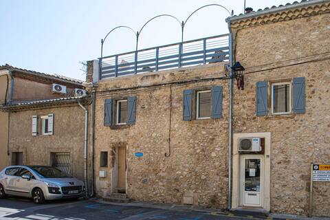 Single-family home with terrace