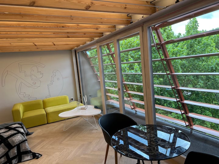 Uzupis Penthouse 1-bedroom Appartment - Vilnius