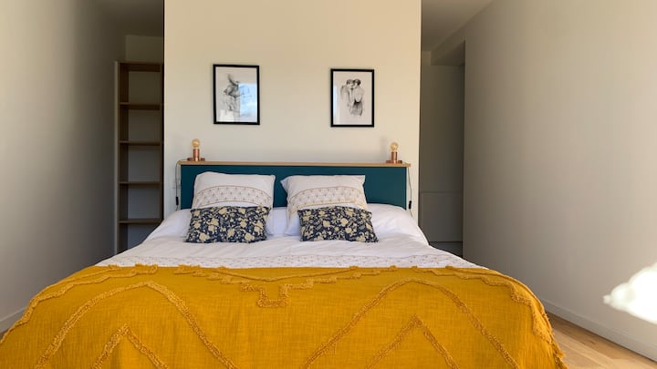 غرفة بسرير 160 في الطابق الأرضي