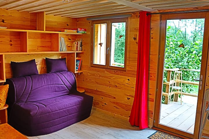 Charmante Cabane Bois Proche Des Bords De Loire - Montjean-sur-Loire