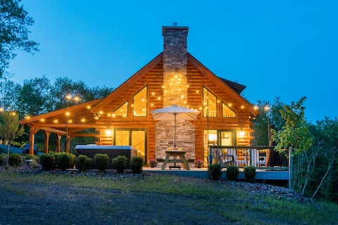 Stunning Cabin, Sauna, HT, MtnView, Mins 2 Windham