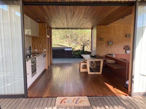 Stylish, comfortable two-bedroom bach