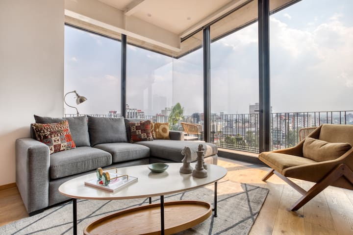 Panoramic City View | 2Br | Gym