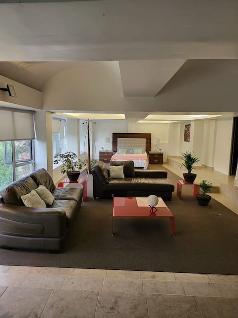 Popular Airbnb listing: Beautiful Loft in Bosques de las Lomas in Lomas De Chapultepec