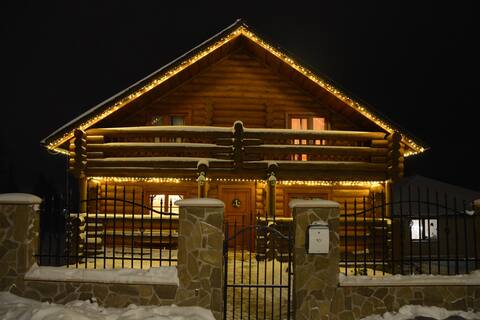 Trinity Log Cabin Wellness resort