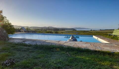Large chacra in magical surroundings.