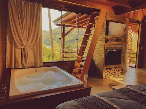 Chalet Palmen Haus with a GG hot tub