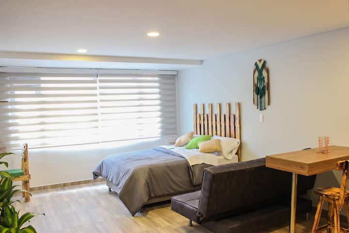 Hermoso Apartaestudio Renovado - Bogotá