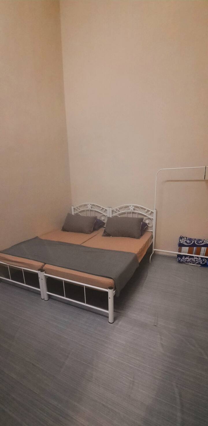 2 single bed